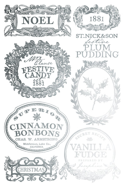 Figgy & Flourish Foil (Gilded) Transfer - IOD