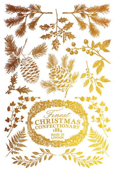 Figgy & Flourish Foil (Gilded) Transfer - IOD