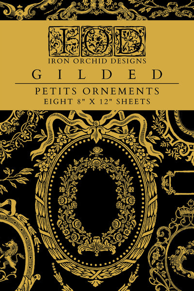 Petits Ornements Foil (Gilded) Transfer - IOD