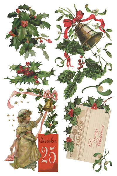 Christmas Joy IOD Transfer