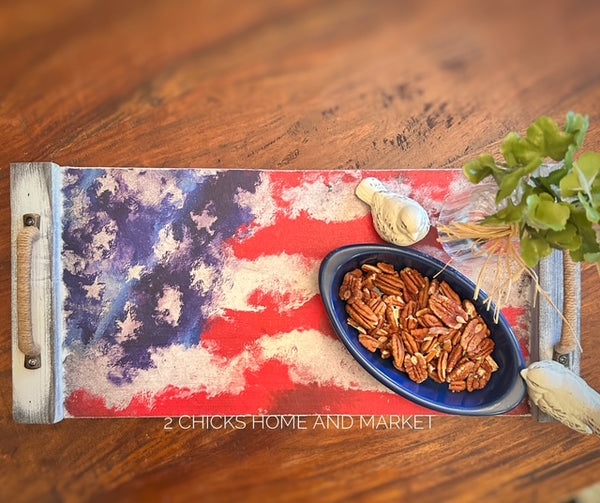 Wooden Tray/Flag Theme Workshop, June 14, 2025; (Sat) 1:00 pm
