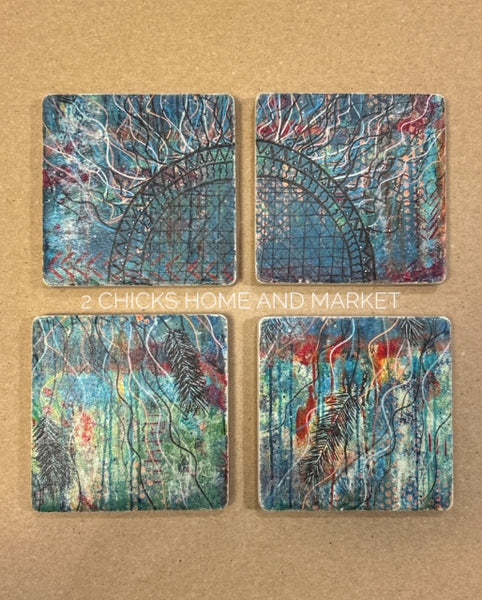 Decoupaged Set of Coasters Workshop, June 13, 2024 (Thurs) 6:00 p.m.