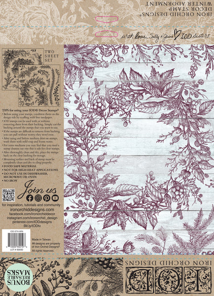 Winter Adornment Stamp