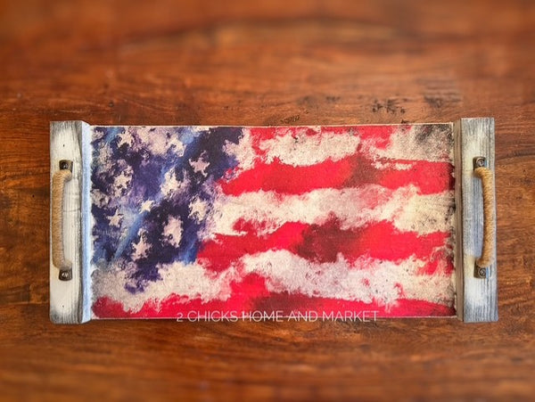 Wooden Tray/Flag Theme Workshop, June 14, 2025; (Sat) 1:00 pm