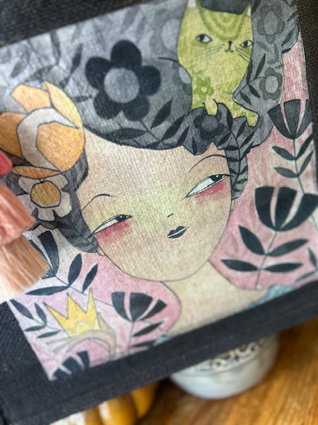 Decoupage Burlap/Jute Tote Workshop - June 27, 2024 (Thurs) 6:00 p.m.