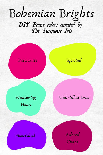Wandering Heart | Bohemian Brights by DIY Paint