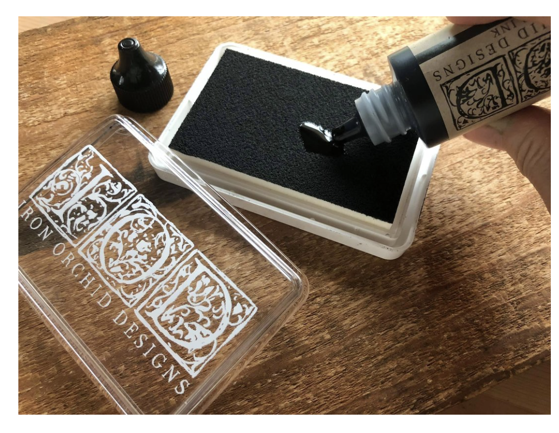 Blank Ink Stamp Pad – 2 Chicks Home and Market