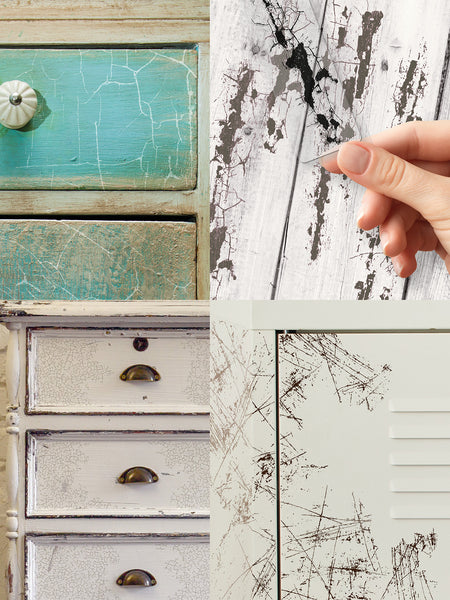 Vintage Textures Stamp IOD