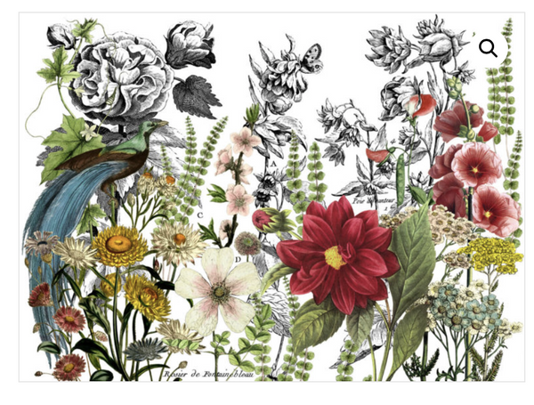 Midnight Garden Transfer 12x16 PAD