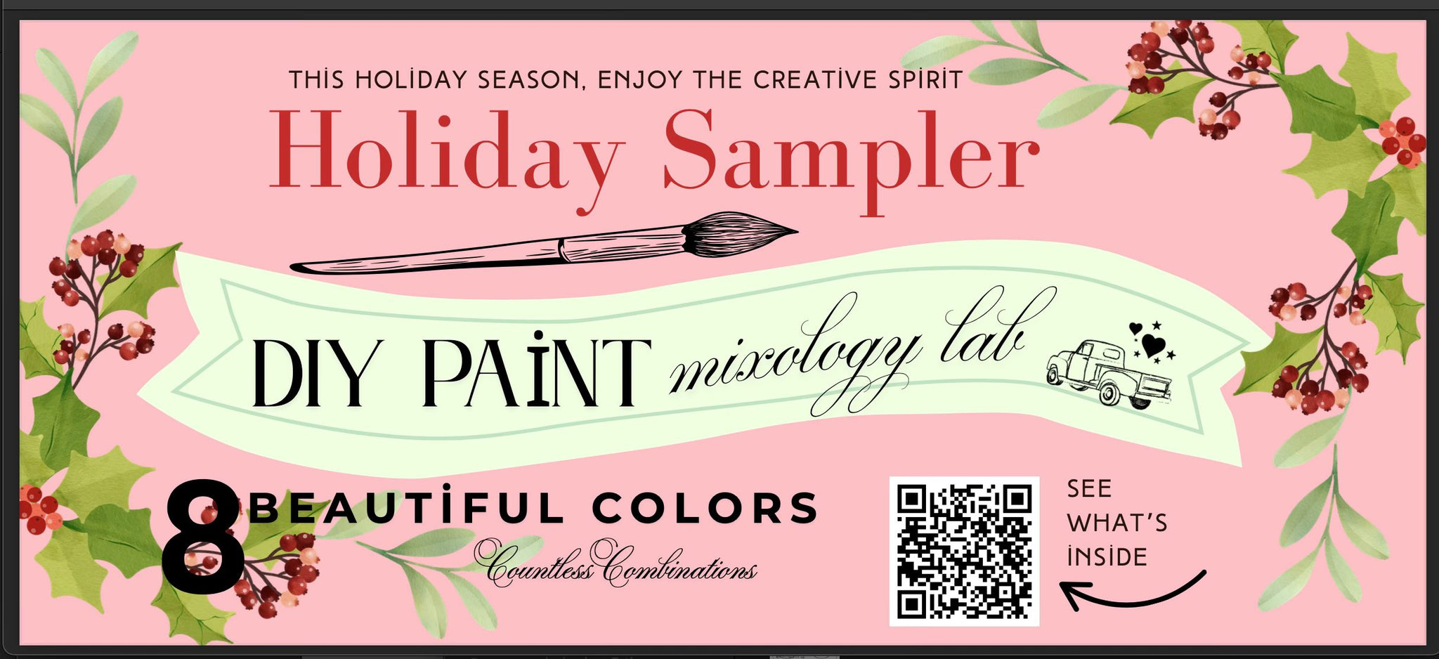 DIY Paint Holiday Sampler Box - 2025
