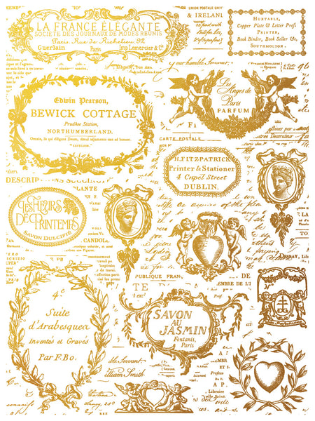 Etiquettes Foil (Gilded) Transfer - IOD