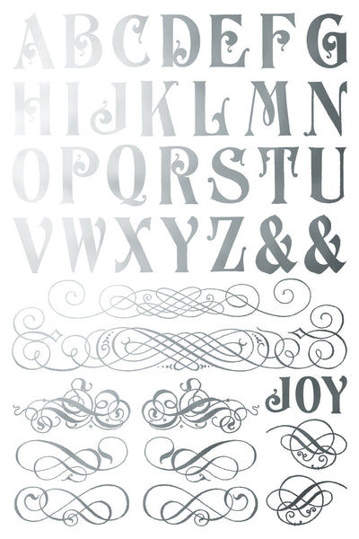 Figgy & Flourish Foil (Gilded) Transfer - IOD