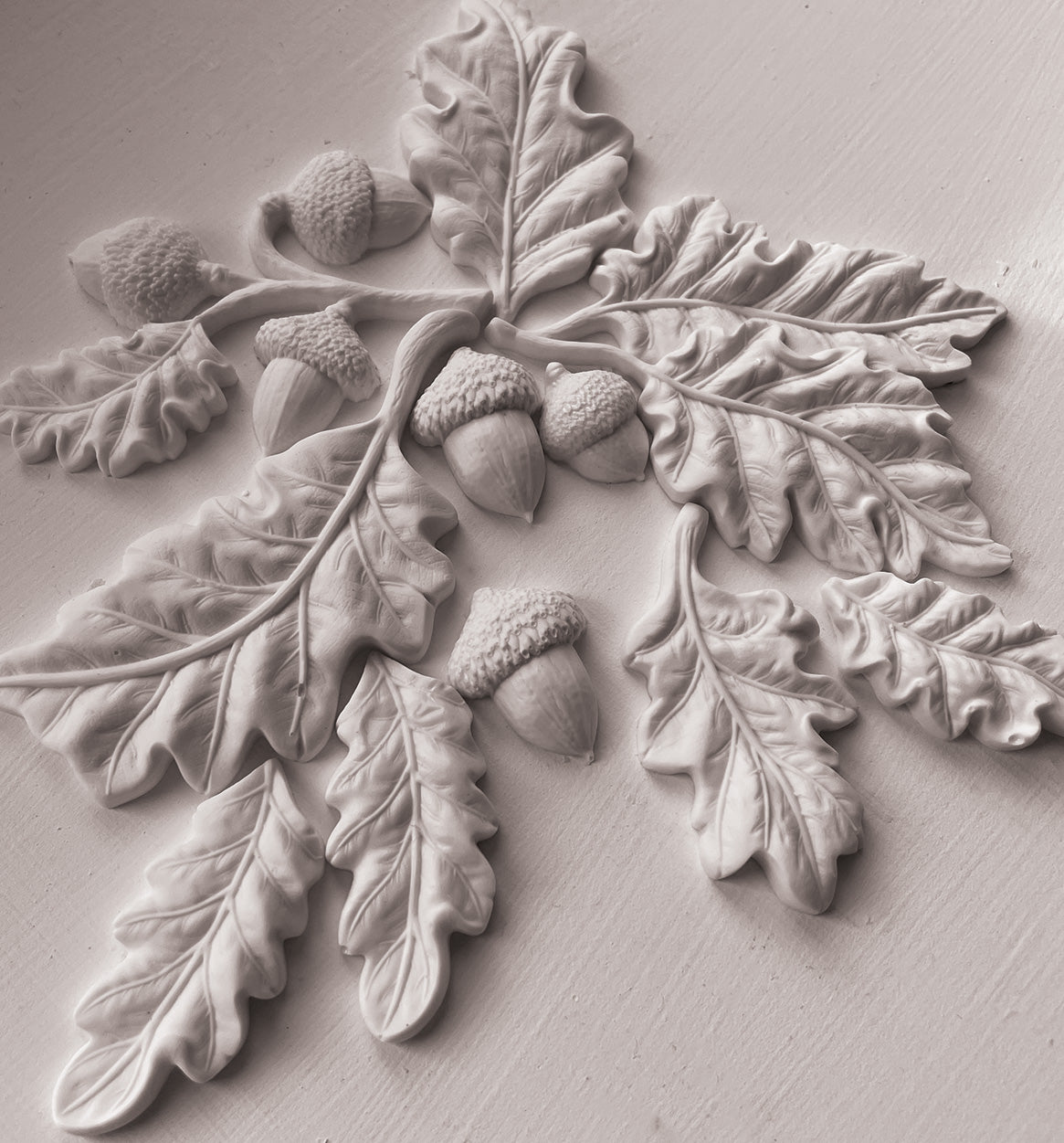 Oak Leaves & Acorns Mould - IOD