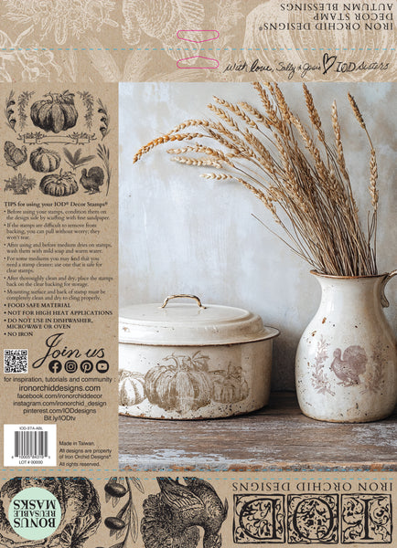 Autumn Blessings Stamp