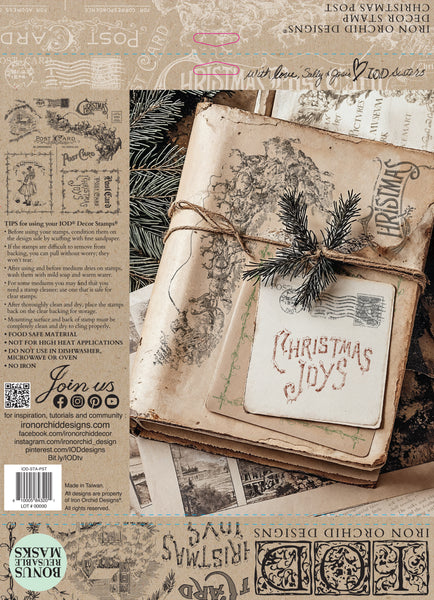 Christmas Post Stamp
