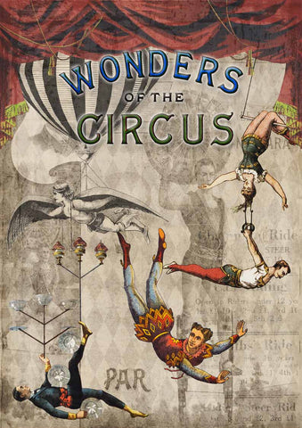 Wonders of the Circus - Rice Paper by Decoupage Queen