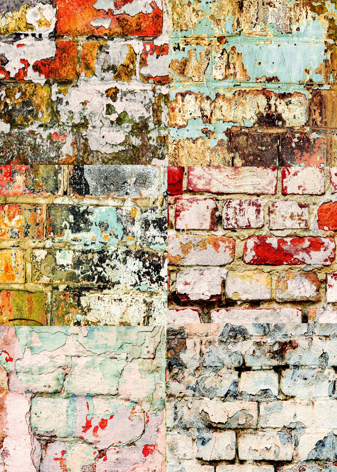 Andy Skinner Brick Wall 0270 - Rice Paper by Decoupage Queen