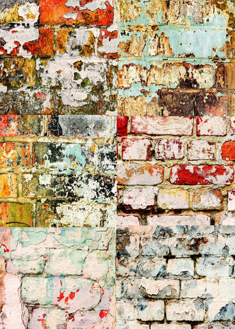 Andy Skinner Brick Wall - Rice Paper by Decoupage Queen