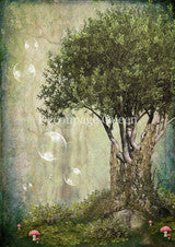 Magical Tree 0741 - Rice Paper Decoupage Queen