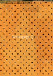 Orange Dots 0789 - Rice Paper by Decoupage Queen