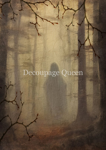 The Specter - 0797 Rice Paper by Decoupage Queen