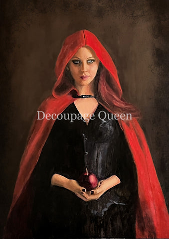 The Temptress - 0816 Rice Paper by Decoupage Queen