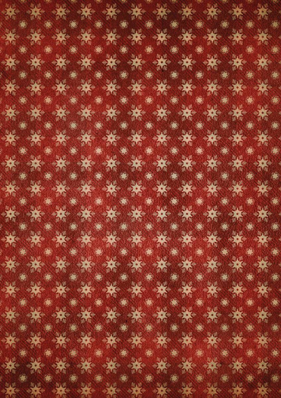 Snowflake Plaid - 0842 Rice Paper by Decoupage Queen