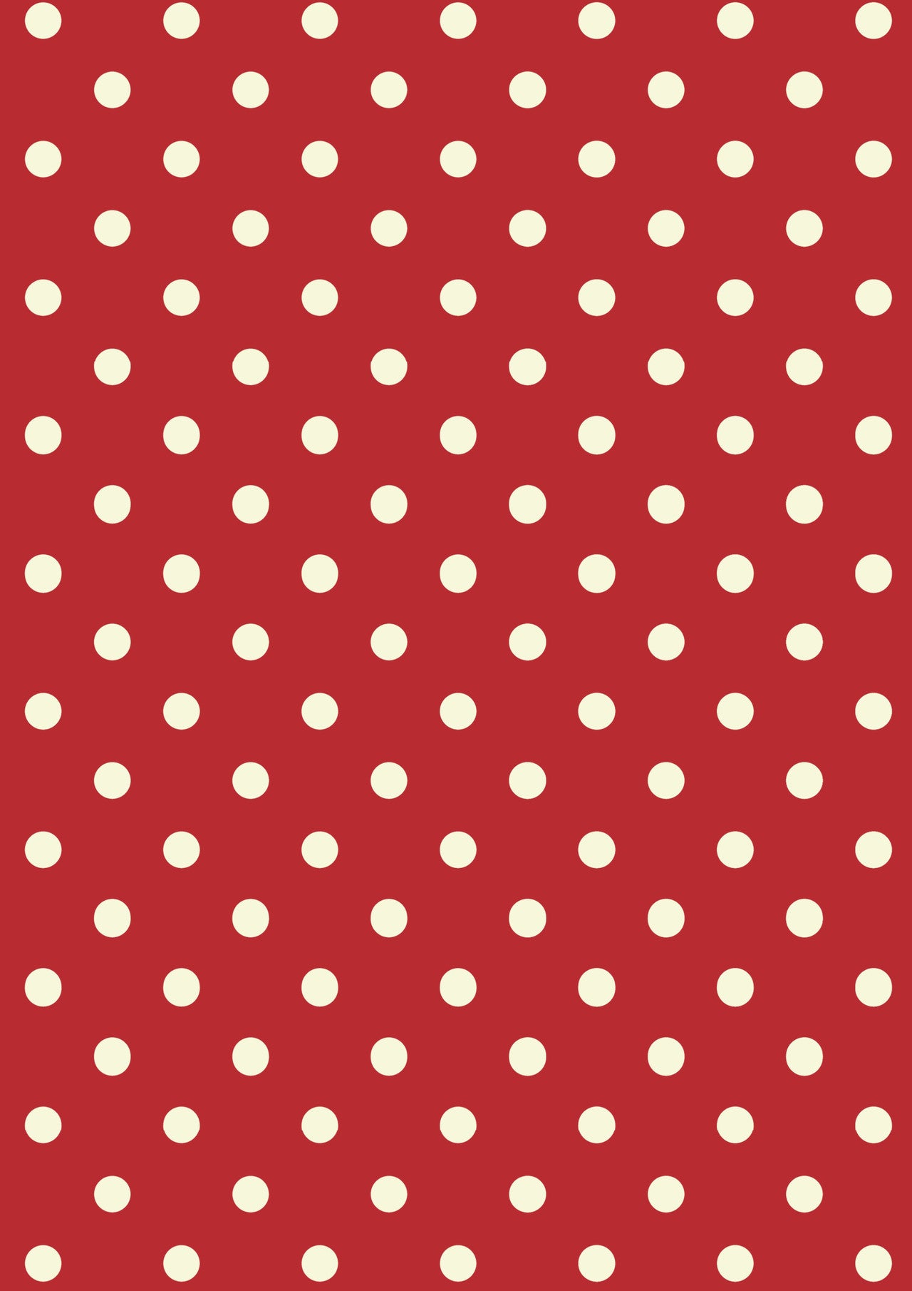 Red with White Dots - 0848 Rice Paper by Decoupage Queen