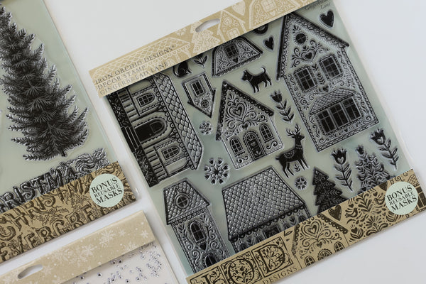 Gingerbread Lane IOD Stamp