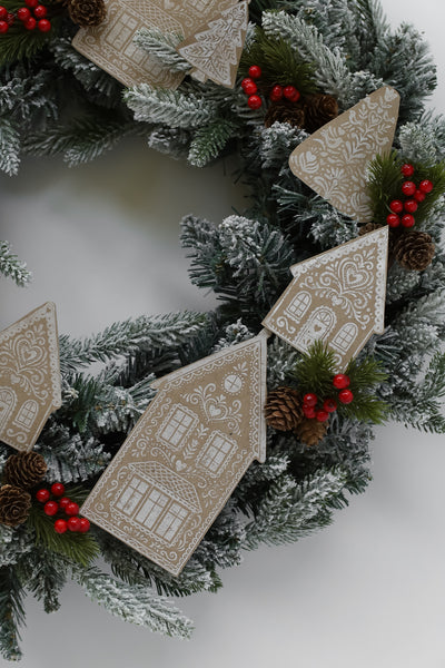 Gingerbread Lane IOD Stamp