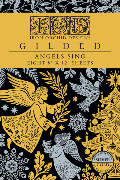 Angels Sing Foil (Gilded) Transfer - IOD