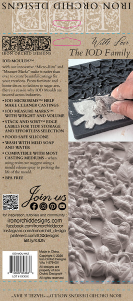 Hazel & Bay IOD Mould