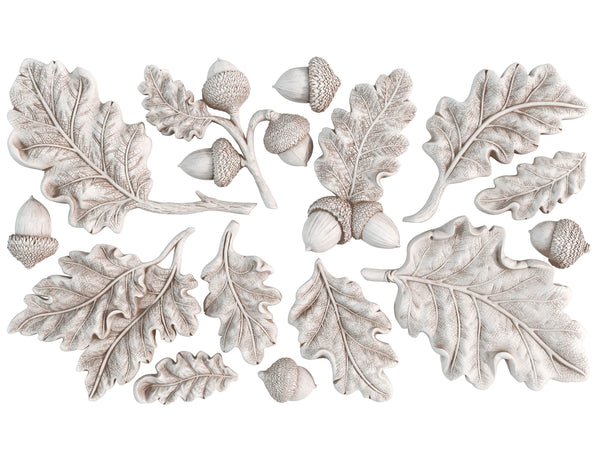 Oak Leaves & Acorns Mould - IOD