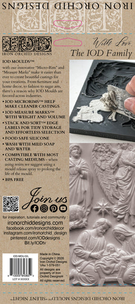 Silent Night IOD Mould