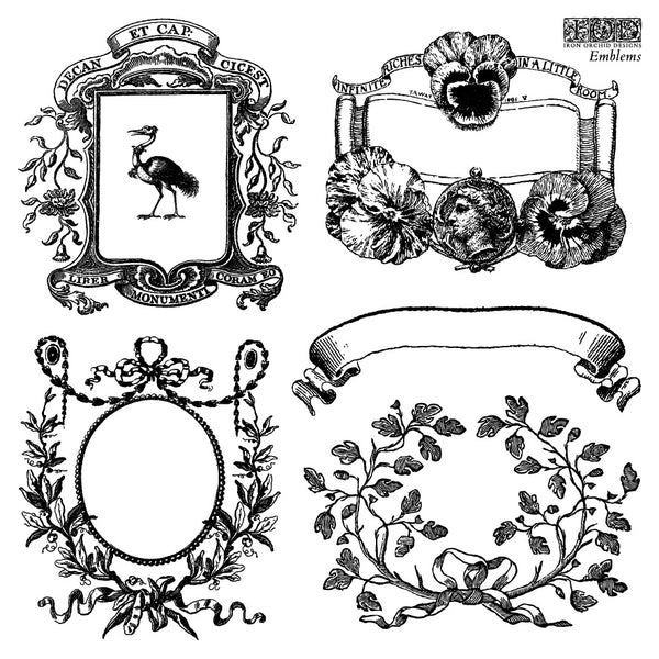 Emblems 6 x 6 Mini Stamps