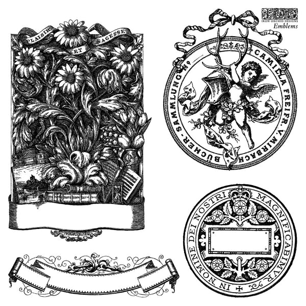 Emblems 6 x 6 Mini Stamps