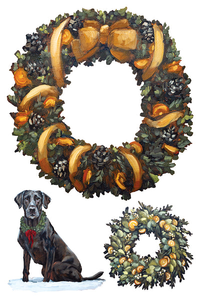 A Cotswald Christmas IOD Transfer