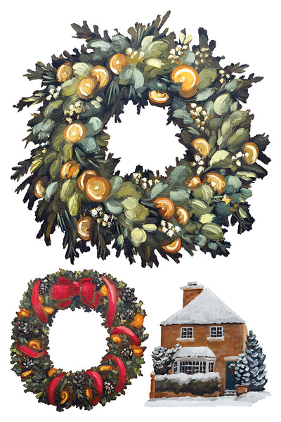 A Cotswald Christmas IOD Transfer