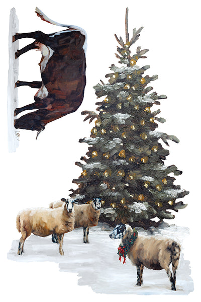 A Cotswald Christmas IOD Transfer