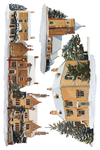 A Cotswald Christmas IOD Transfer