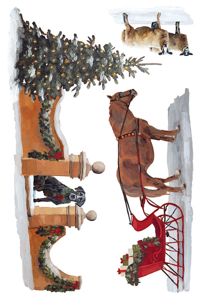 A Cotswald Christmas IOD Transfer