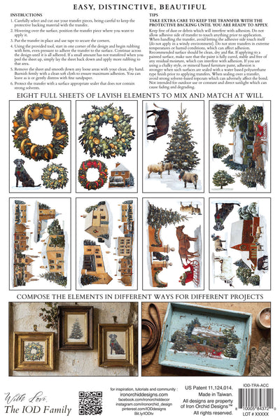 A Cotswald Christmas IOD Transfer