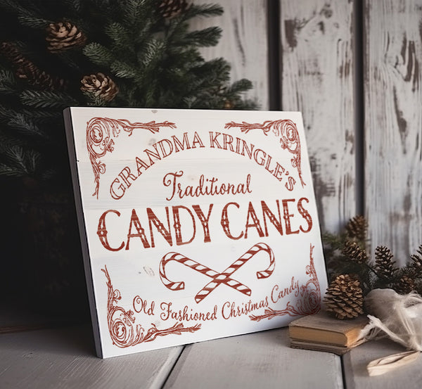 Candy Cane Cottage Transfer Pad