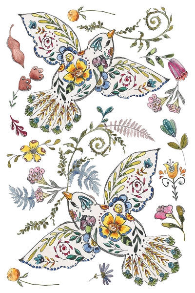 Fern Fables IOD Transfer