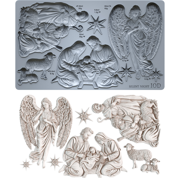 Silent Night IOD Mould
