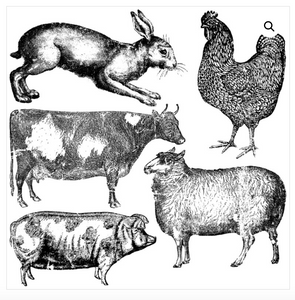 Farm Animals Stamp
