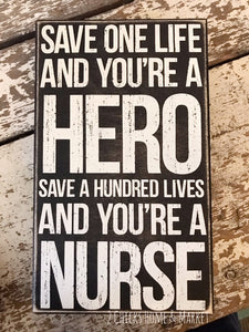 Nurse Box Sign