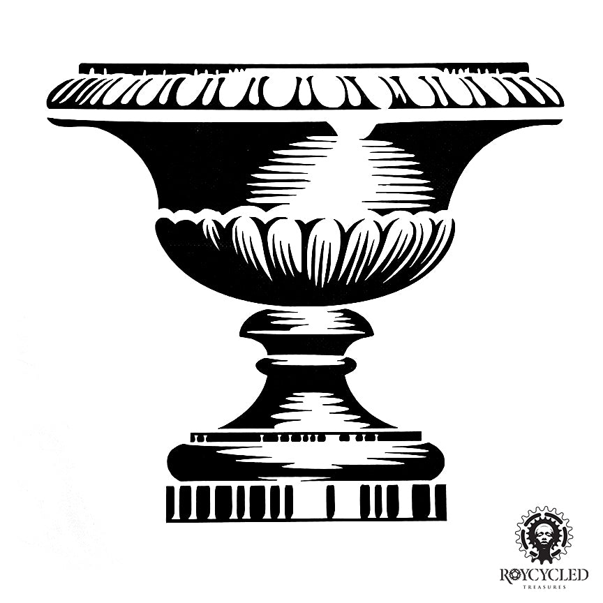 Urn Stencil - Roycycled