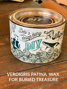 DIY Verdigris Wax