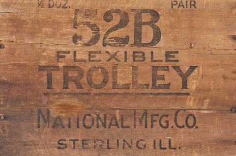 Wood Crate “Trolley”